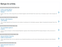 Tablet Screenshot of kenyacrime.blogspot.com