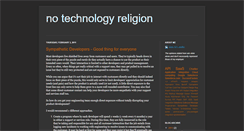 Desktop Screenshot of notechreligion.blogspot.com