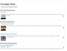 Tablet Screenshot of crumplezoneblog.blogspot.com
