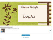 Tablet Screenshot of edwinabringle.blogspot.com