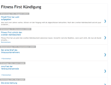 Tablet Screenshot of fitness-first-kuendigung.blogspot.com
