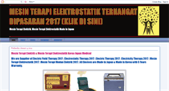Desktop Screenshot of mesinterapielektrik.blogspot.com