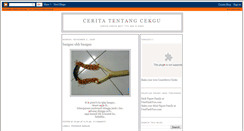 Desktop Screenshot of ceritatentangcekgu.blogspot.com