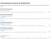 Tablet Screenshot of internationalcarnivalofpozitivities.blogspot.com