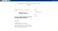 Desktop Screenshot of currentpressreleaseandnews.blogspot.com