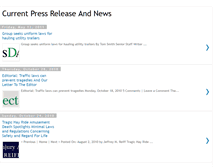 Tablet Screenshot of currentpressreleaseandnews.blogspot.com