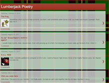 Tablet Screenshot of lumberjackpoetry.blogspot.com