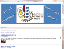 Tablet Screenshot of becamposmelo.blogspot.com