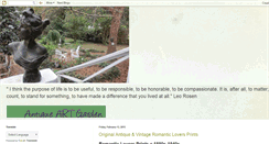 Desktop Screenshot of antique-art-garden.blogspot.com