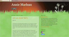 Desktop Screenshot of annie-marleau.blogspot.com