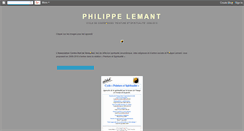 Desktop Screenshot of lemant-peinture-spiritualite.blogspot.com