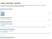 Tablet Screenshot of males-and-other-animals.blogspot.com