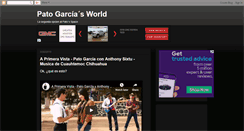 Desktop Screenshot of patogarcia.blogspot.com