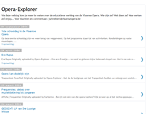 Tablet Screenshot of operaexplorer.blogspot.com