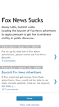Mobile Screenshot of foxnewssucks.blogspot.com