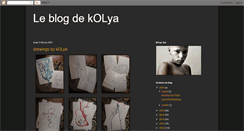 Desktop Screenshot of leblogdekolya.blogspot.com