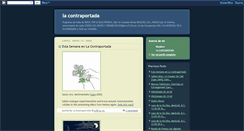 Desktop Screenshot of lacontraportada.blogspot.com