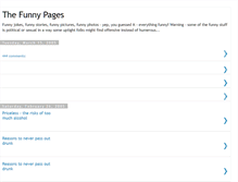 Tablet Screenshot of funny-pages.blogspot.com