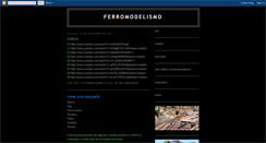 Desktop Screenshot of mundo-tren.blogspot.com