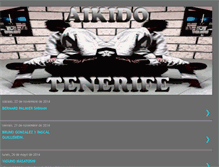 Tablet Screenshot of aikido-tenerife.blogspot.com