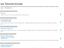 Tablet Screenshot of leetulemeel.blogspot.com