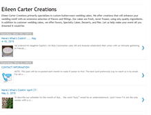 Tablet Screenshot of eileenmcarter.blogspot.com