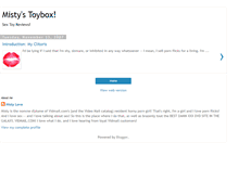 Tablet Screenshot of mistystoybox.blogspot.com