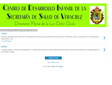 Tablet Screenshot of cendisecretariadesaludveracruz.blogspot.com