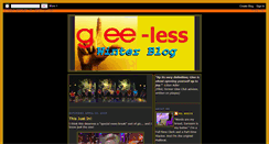 Desktop Screenshot of gleelesswinter.blogspot.com