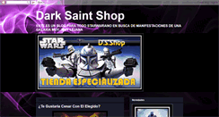 Desktop Screenshot of darksaintshop.blogspot.com