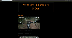 Desktop Screenshot of nightbikerspoa.blogspot.com