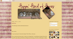 Desktop Screenshot of hoppinherdofhares.blogspot.com