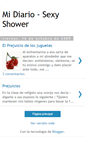 Mobile Screenshot of midiario-sexyshower.blogspot.com