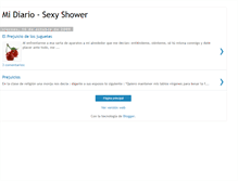 Tablet Screenshot of midiario-sexyshower.blogspot.com