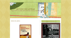 Desktop Screenshot of miparaisosecretodeletras.blogspot.com