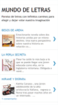 Mobile Screenshot of miparaisosecretodeletras.blogspot.com