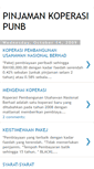 Mobile Screenshot of koperasipunb.blogspot.com