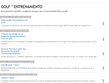 Tablet Screenshot of entrenagolf.blogspot.com