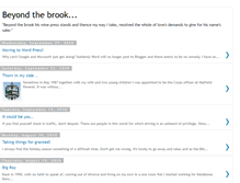 Tablet Screenshot of beyondthebrook.blogspot.com