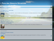 Tablet Screenshot of amemaisonminiature.blogspot.com