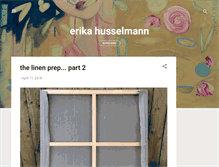 Tablet Screenshot of erikahusselmann.blogspot.com