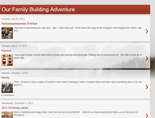 Tablet Screenshot of ourfamilybuildingadventure.blogspot.com