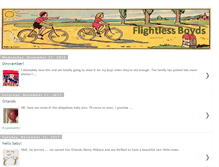 Tablet Screenshot of flightlessboyds.blogspot.com