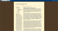 Desktop Screenshot of jameshowdenthesecond.blogspot.com