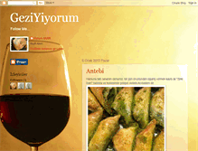 Tablet Screenshot of geziyiyorum.blogspot.com