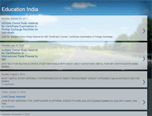 Tablet Screenshot of educationindia123.blogspot.com