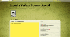 Desktop Screenshot of escuelayerbasbuenas.blogspot.com