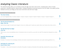 Tablet Screenshot of analyzing-literature.blogspot.com