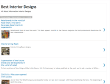 Tablet Screenshot of designtointerior.blogspot.com