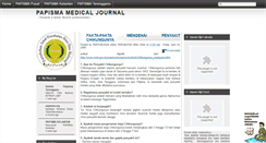 Desktop Screenshot of papismamedicaljournal.blogspot.com